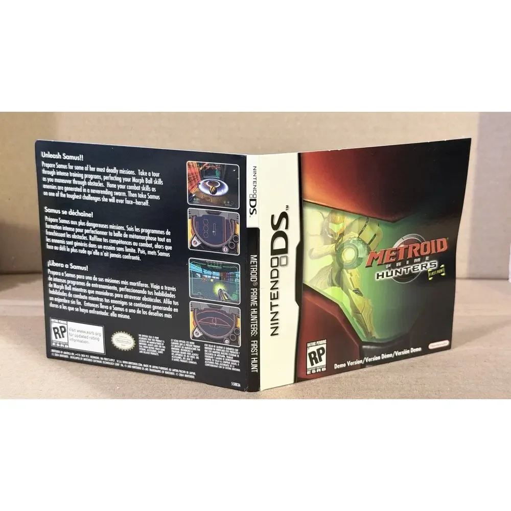 Metroid Prime: Hunters - First Hunt -- Demo Edition (Nintendo DS, 2004)